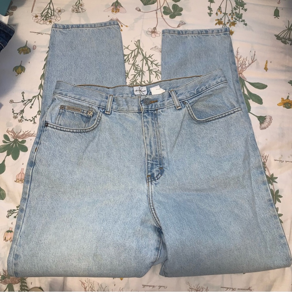Vintage Calvin Klein high waisted jeans - Picture 2 of 5
